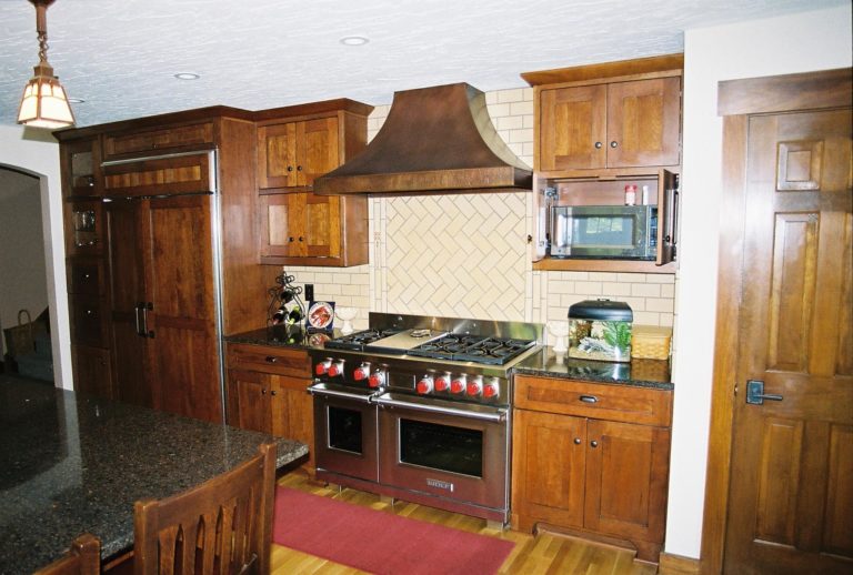 arts and crafts kitchen remodel carmel indiana after 1