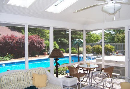 Screen Porch Ceiling | Carmel Indiana