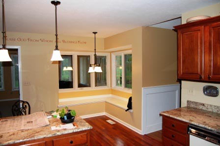 existing kitchen nook