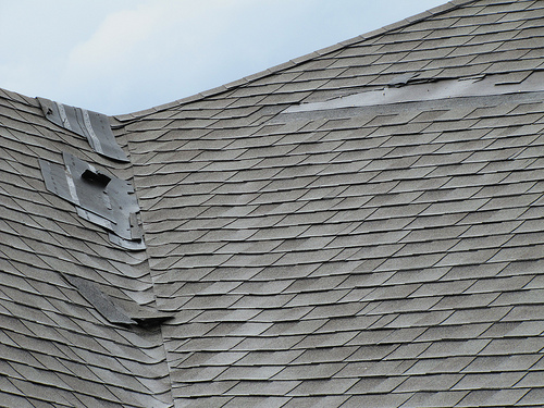 hail damage - roofing