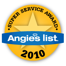 2010 Angies List Super Service Award