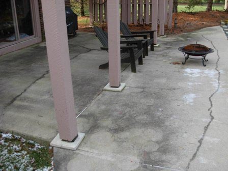 Rear concrete patio slab-before-4