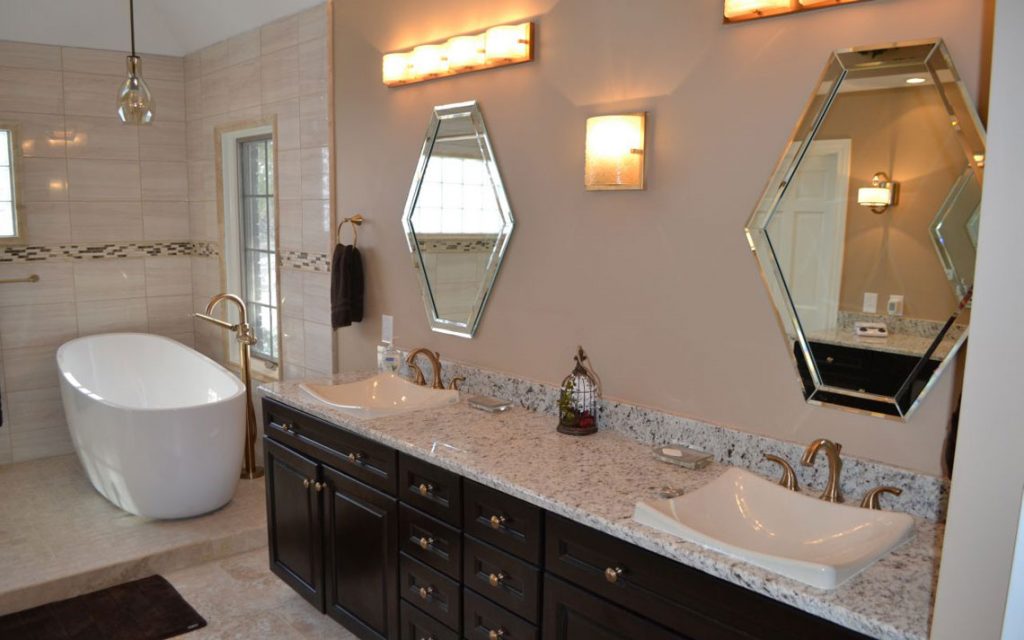 Upscale carmel bathroom remodel Gettum Associates, Inc.