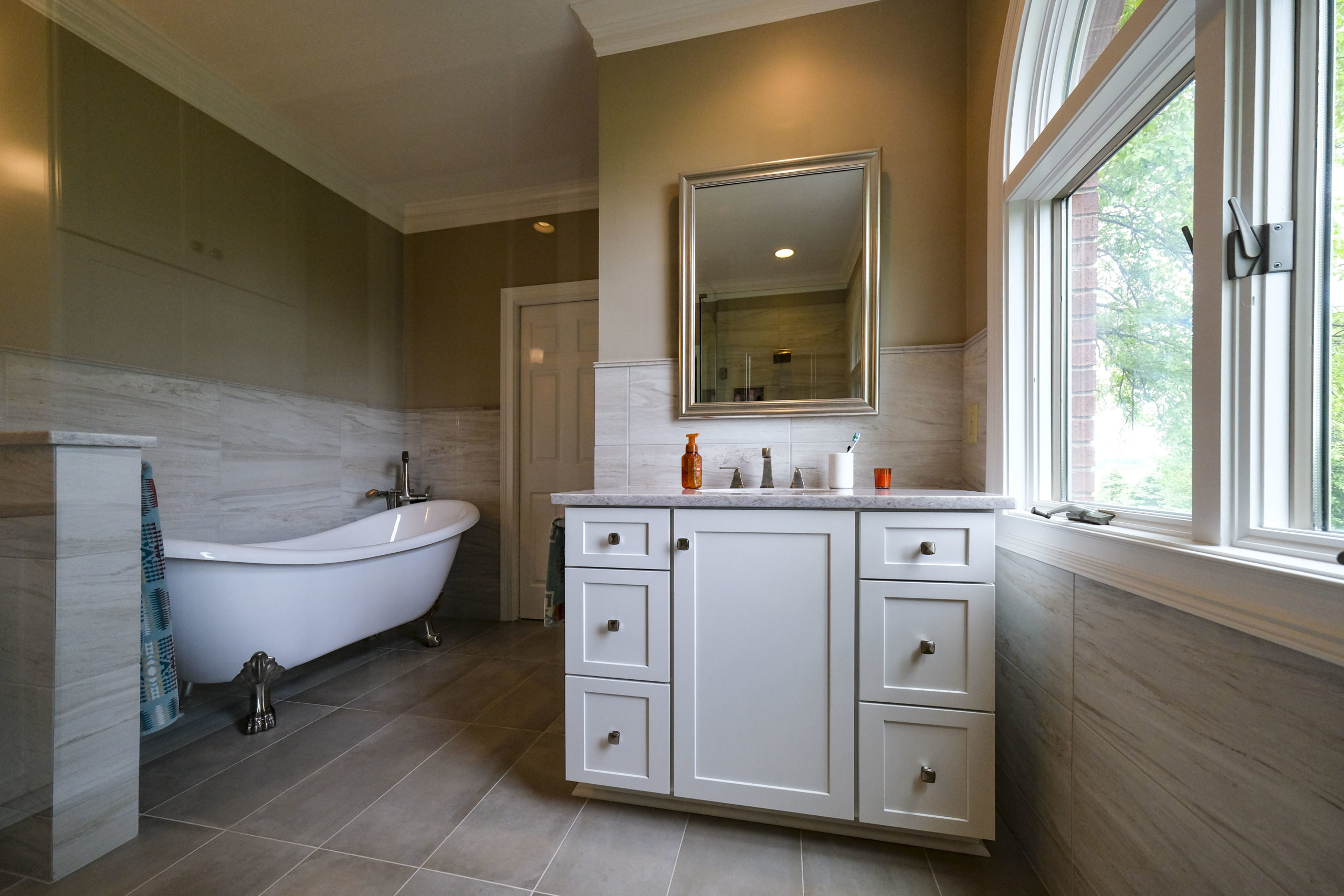 Master Bathroom remodel - Clayton, Indiana - Gettum Associates