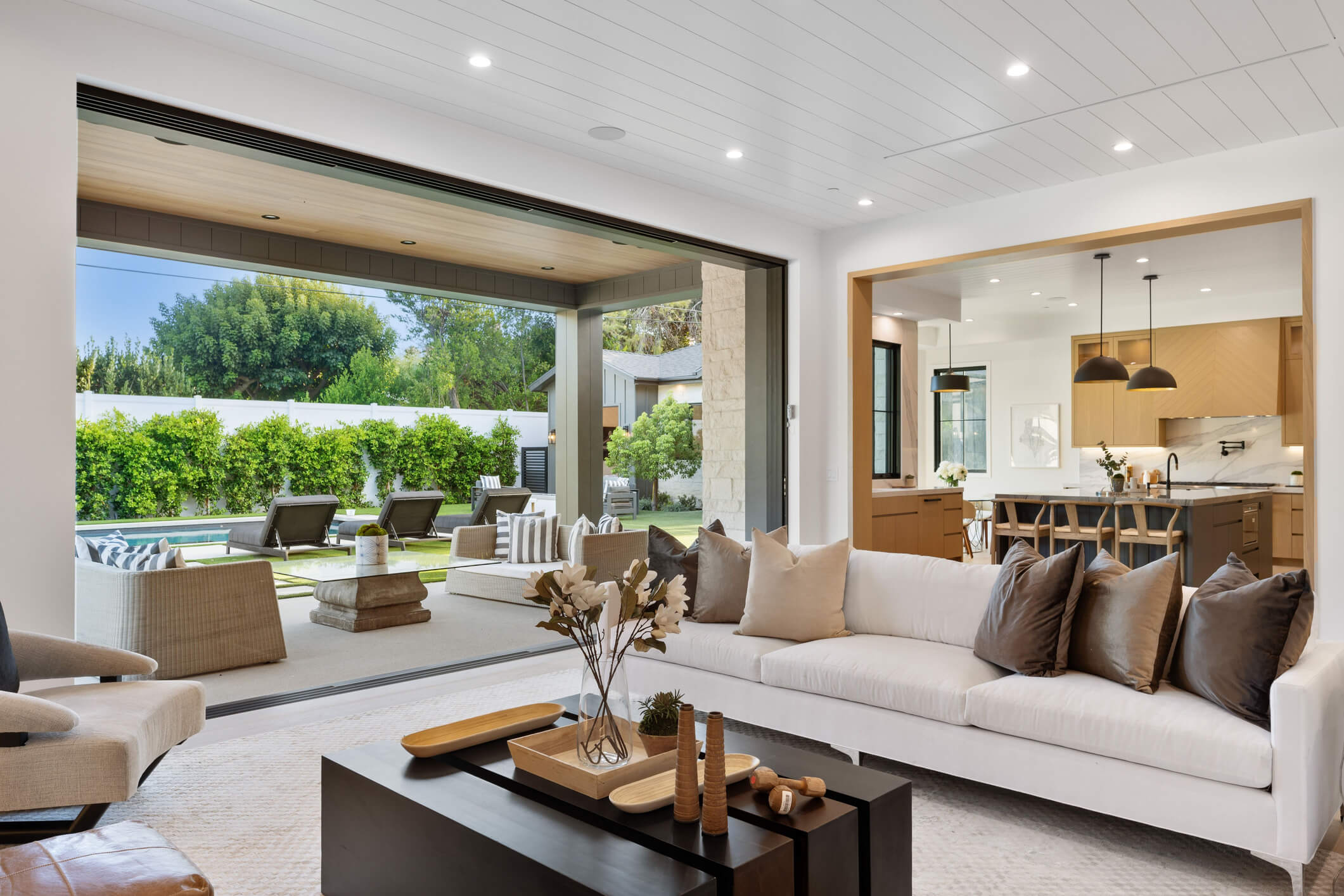 indoor and outdoor spaces